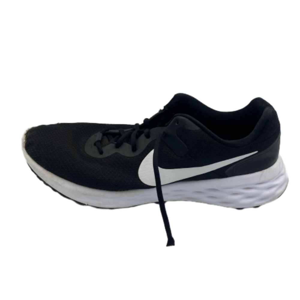Nike Revolution 6 DC3728-003 Men's 14 Running Shoes Black White Athletic Sneaker